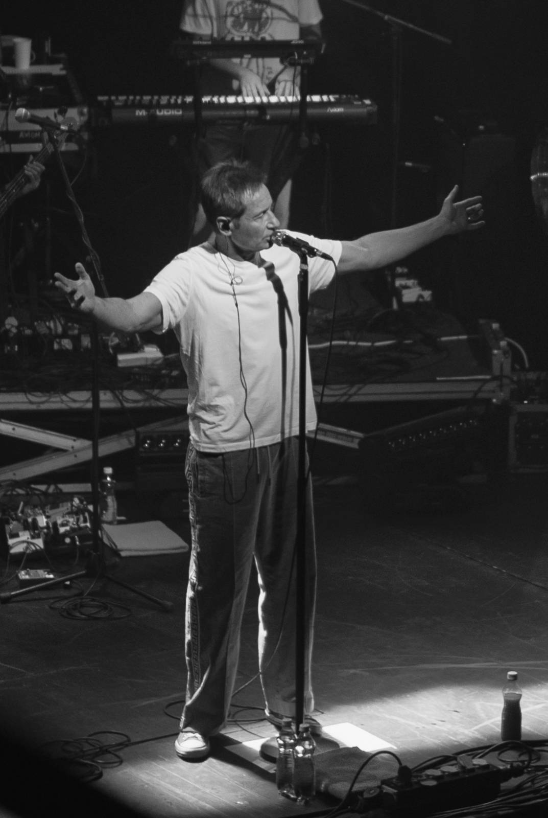David Duchovny poprvé v Praze. Přivezl s sebou i příšeru