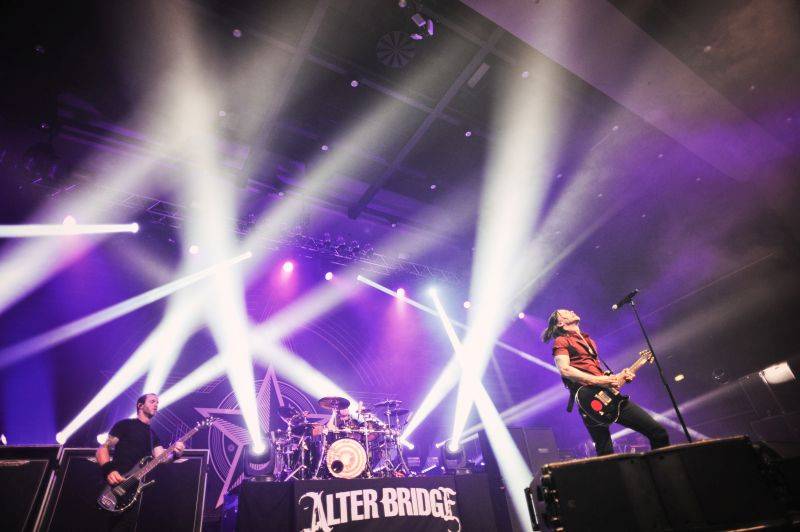 LIVE: Alter Bridge ve Foru Karlín vynikali muzikantskou precizností
