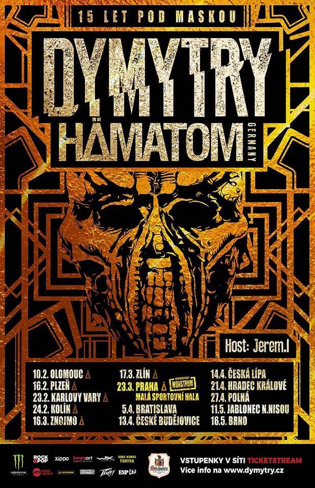 Dymytry vydali klip k songu Dej Bůh štěstí. Objevil se i na DVD z Masters of Rock