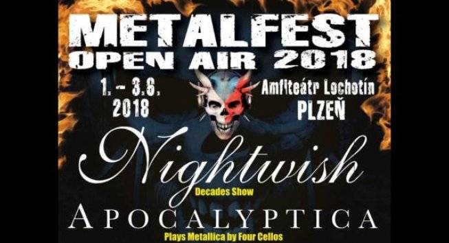 Metalfest v Plzni láká na zvučná jména. Zahrají Nightwish, Accept či Apocalyptica