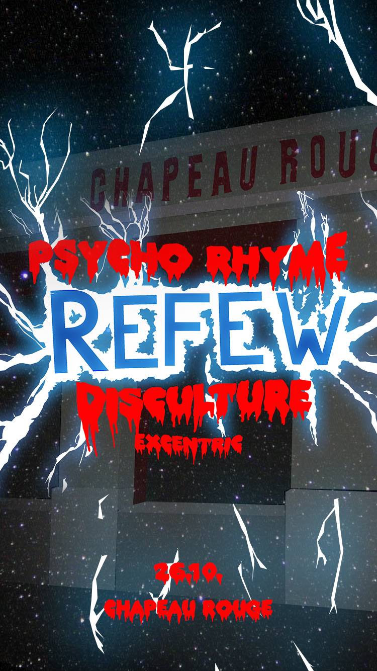 Rap ovládne Chapeau Rouge: Energickou show chystají Refew a Psycho Rhyme
