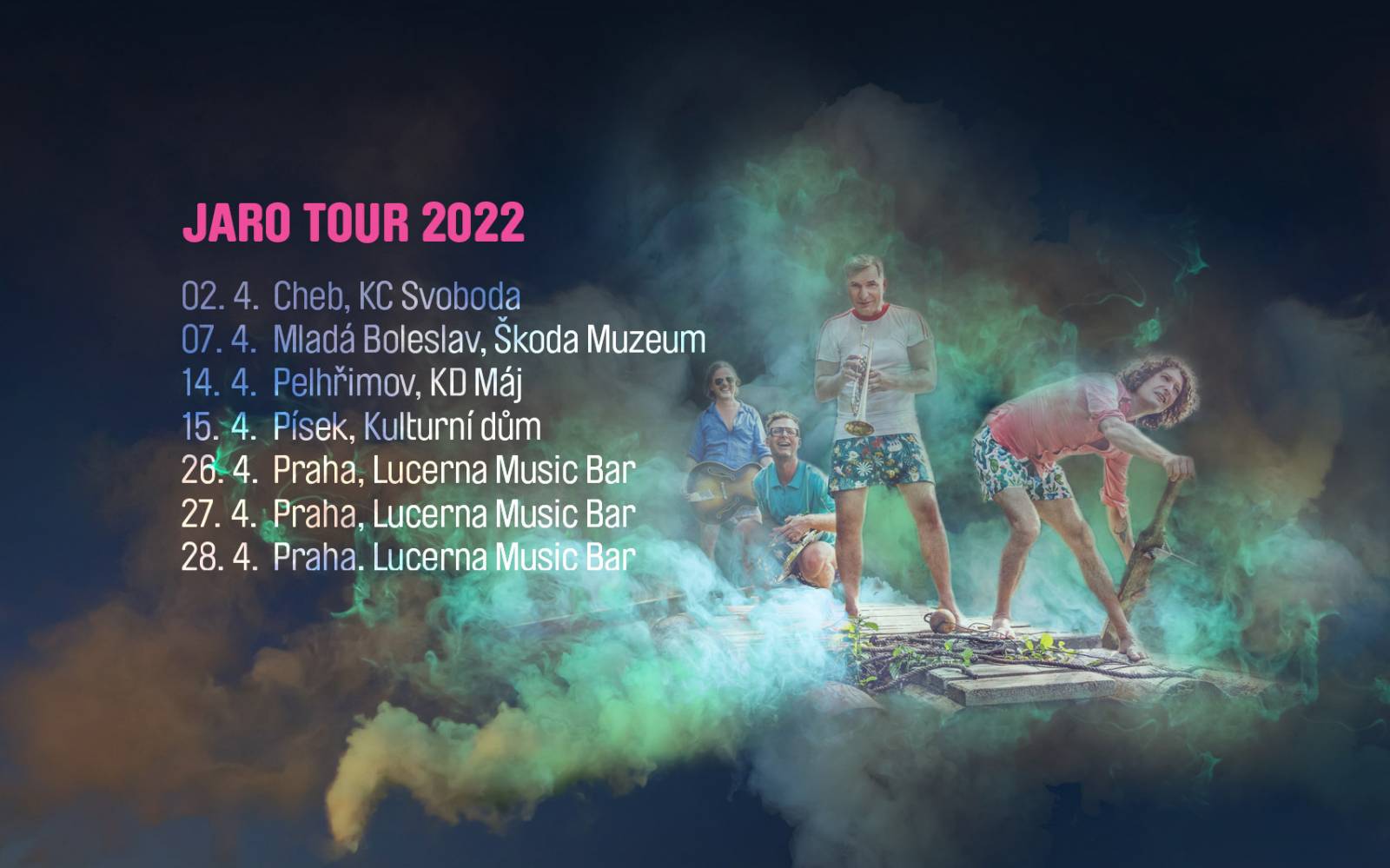 Mig 21 oznamují turné JARO 2022, ještě předtím vystoupí na Žebříku