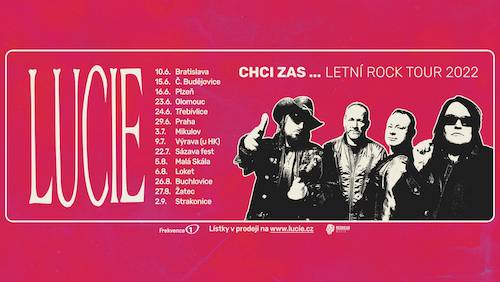 Lucie se chystá na turné Chci zas..., v létě navštíví 14 měst