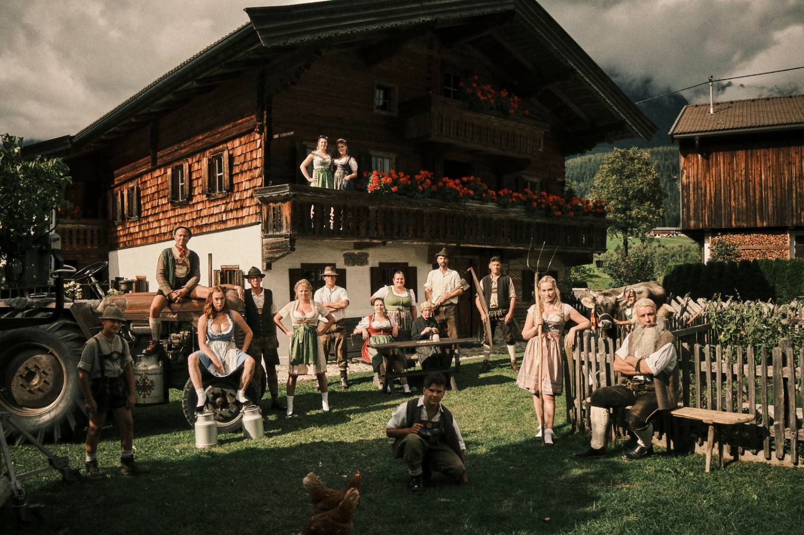 Rammstein zpívají o obrovských přednostech dam, videoklip zobrazuje typický venkov