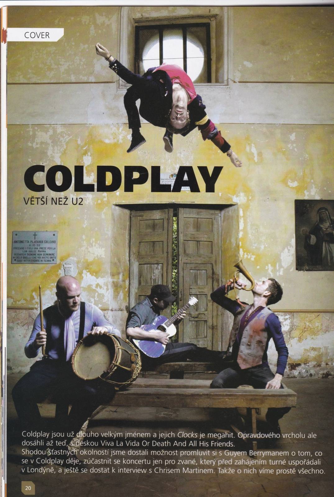 RETRO 2000| Coldplay: Producent nám do studia přivedl hypnotizéra, při nahrávání jsme pak byli v divném tranzu