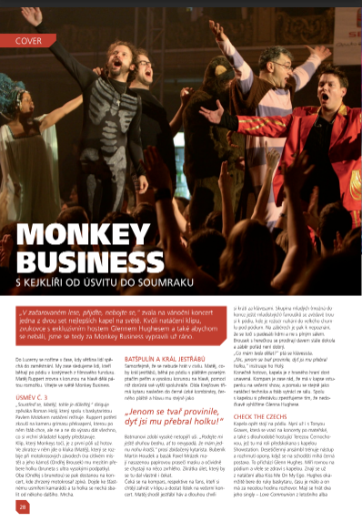 RETRO 2000| Monkey Business slavili v roce 2008 Vánoce s Glennem Hughesem