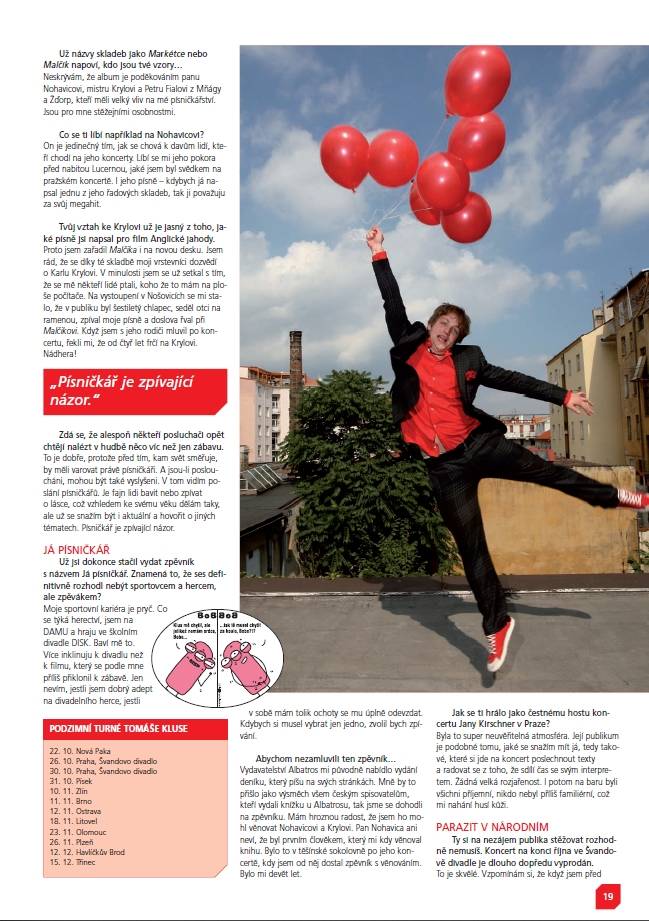 RETRO 2000 | Tomáš Klus: Písničkář je zpívající názor
