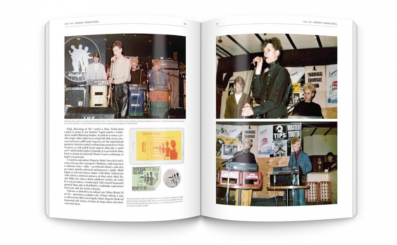 RECENZE: Must-have pro každého fanouška. S knihou Depeche Mode: Live se ocitnete v první řadě na koncertu anglické legendy