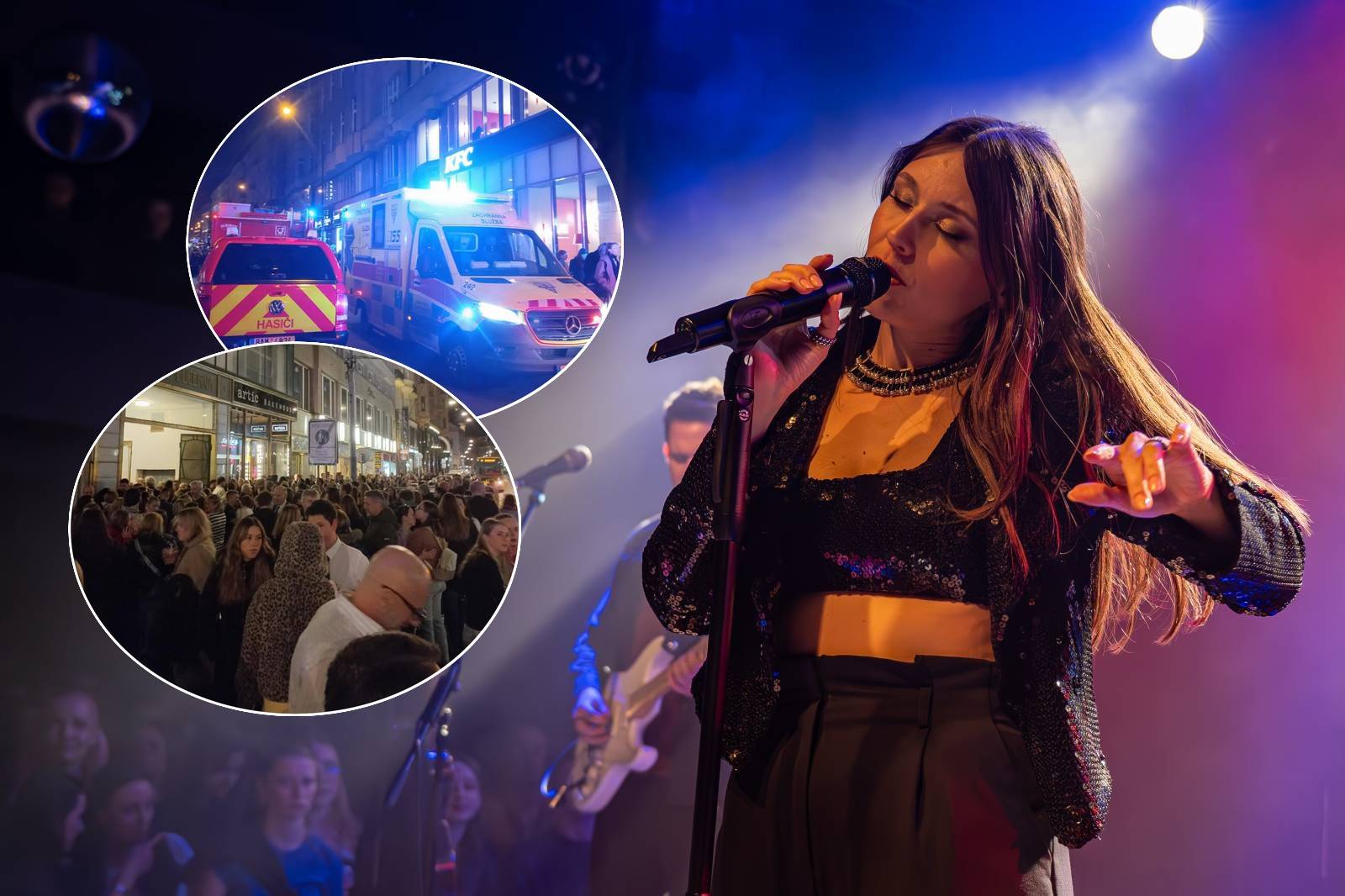 Koncert Kateřiny Marie Tiché v Praze ukončila nahlášená bomba