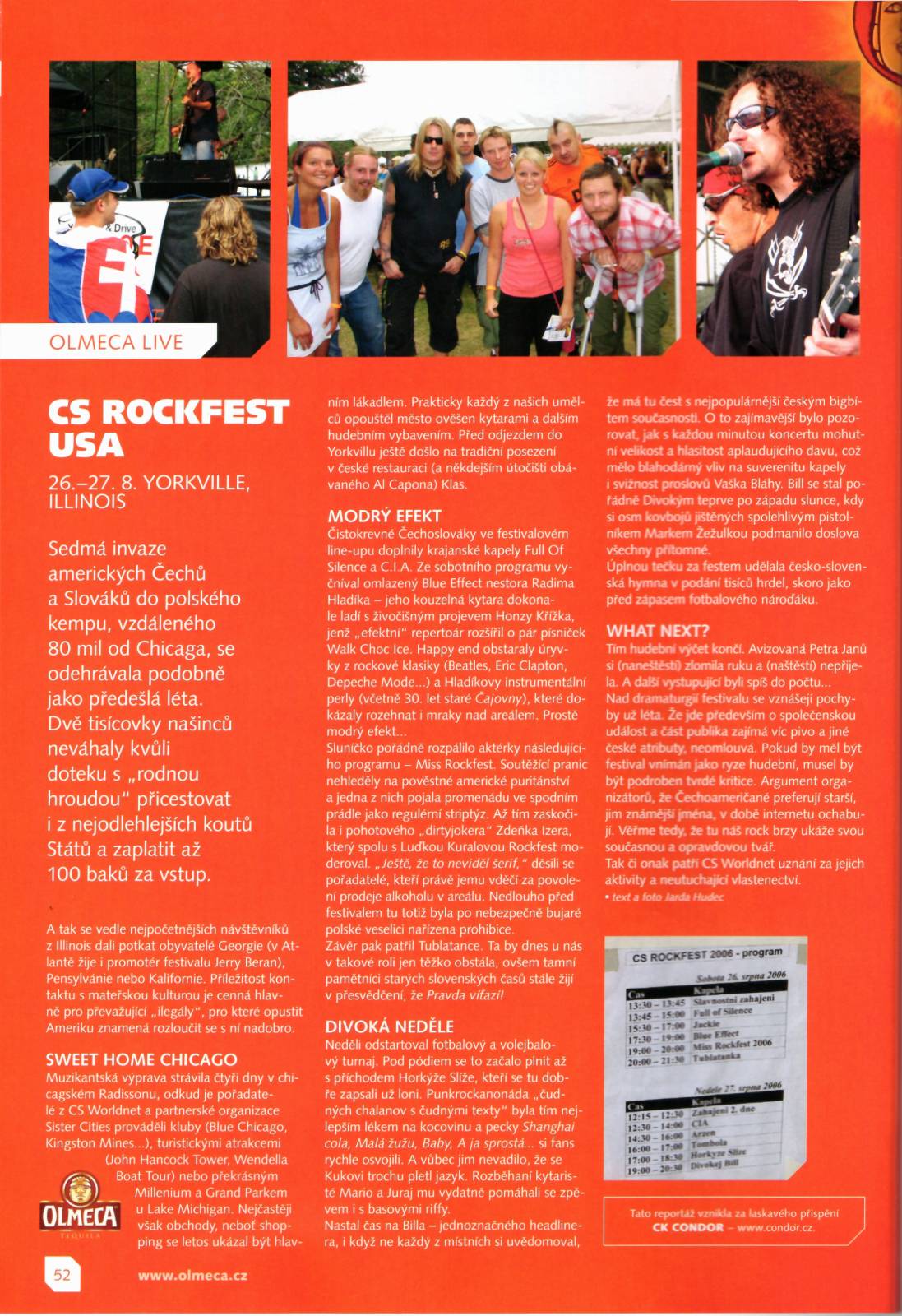 RETRO 2000 | Česko-slovenský rock za velkou louží. V Chicagu pro krajany zahráli Divokej Bill, Tublatanka, Blue Effect nebo Horkýže Slíže