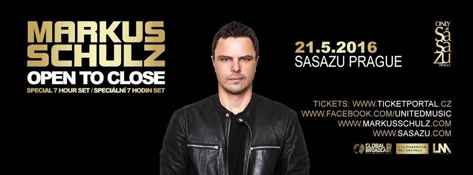 Markus Schulz se chystá na pražský hudební maraton Open To Close: Dieta, žádný alkohol a cvičení