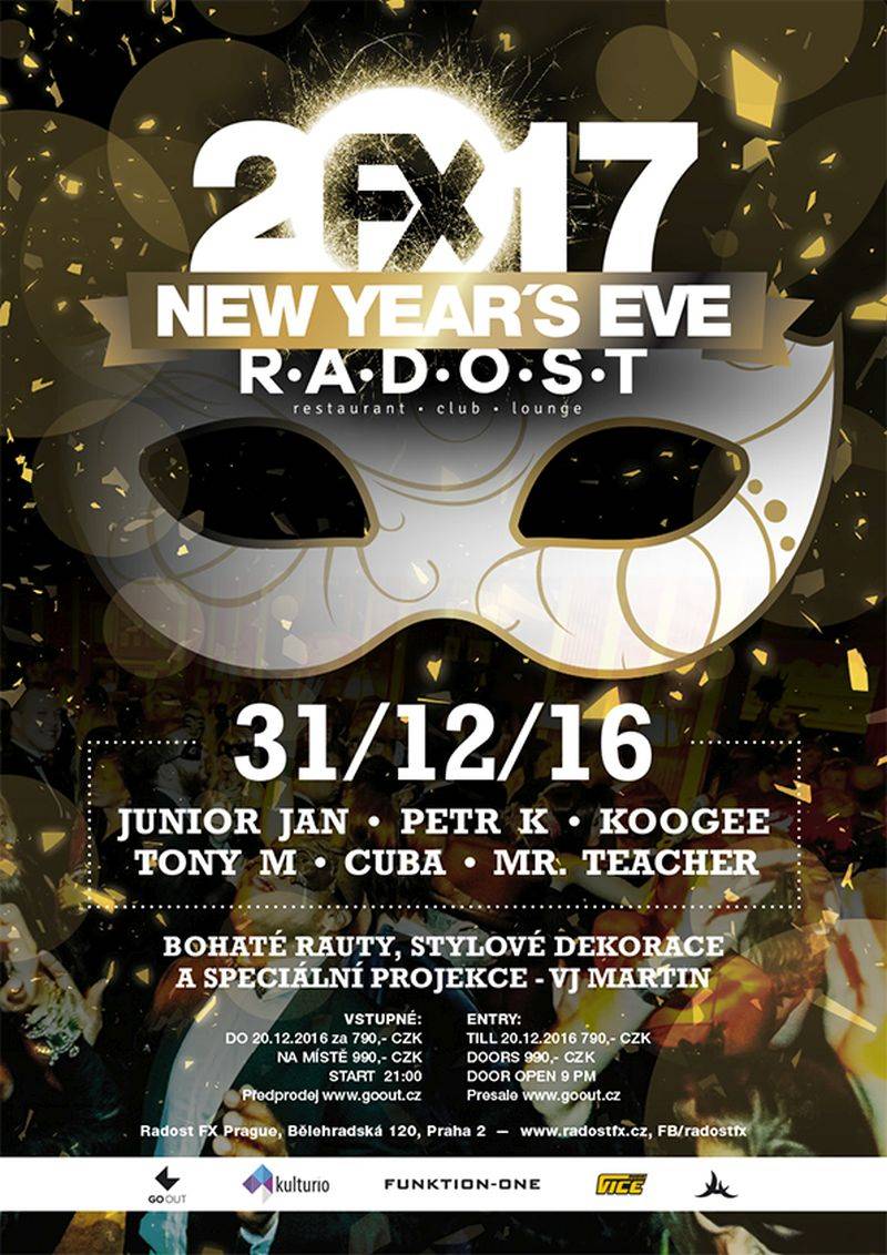 Silvestr v Radosti: Závěr roku bude patřit karnevalu