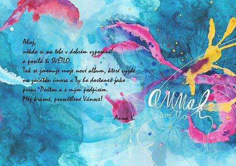 Anna K. vydá v únoru novou desku Světlo, v březnu vyrazí na turné. Ještě před Vánoci ji čeká koncert v Mikulově