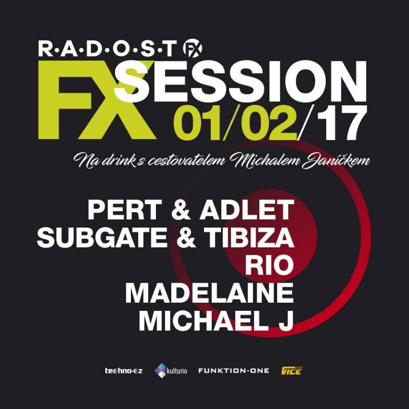 Radost FX láká na únorové středeční FX Session. Akce budou také streamovány