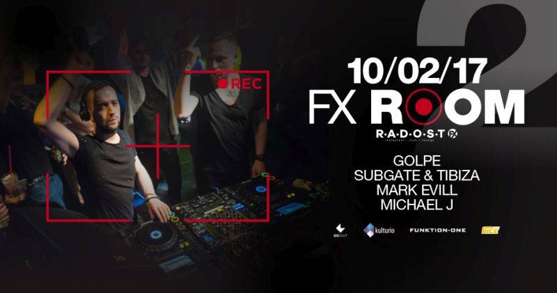 Klubovka FX Room představí 10. února hned tři speciální hosty