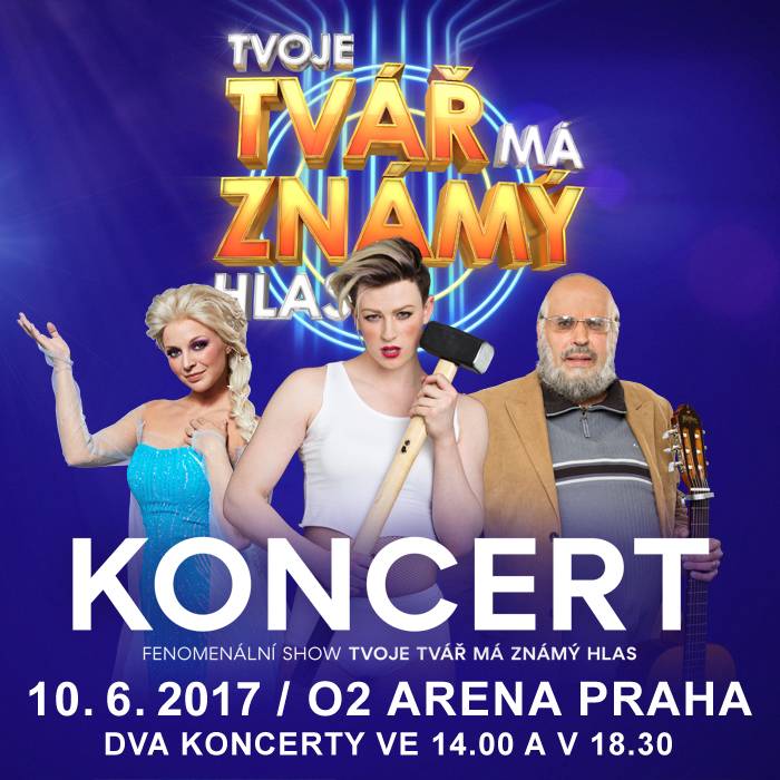 Show Tvoje tvář má známý hlas obsadí hned dvakrát O2 arenu