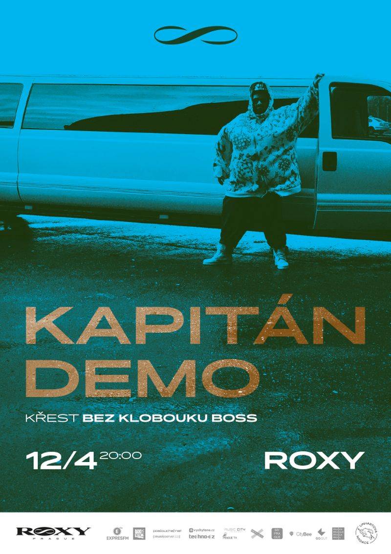 Kapitán Demo promění při křtu svého alba Roxy v registrační pokladnu EET