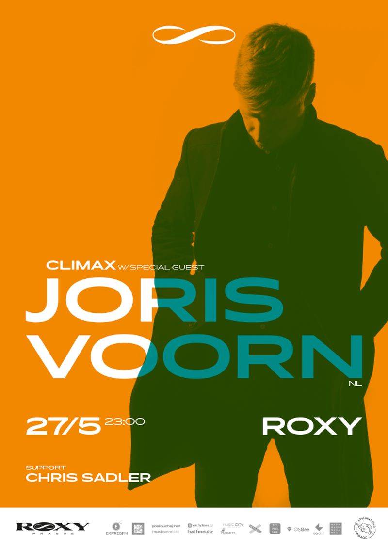 Joris Voorn už v sobotu zavítá do Prahy, hostit ho bude klubovka Climax v Roxy