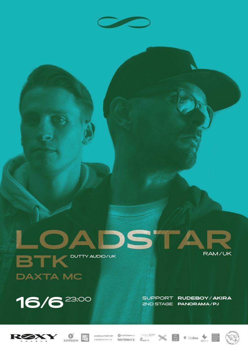Poslední předprázdninový drum'n'bassový večírek v Roxy zařídí Loadstar a BTK
