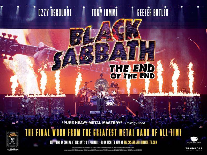 Black Sabbath se rozloučí v kinech, film The End Of The End uvidíme v září