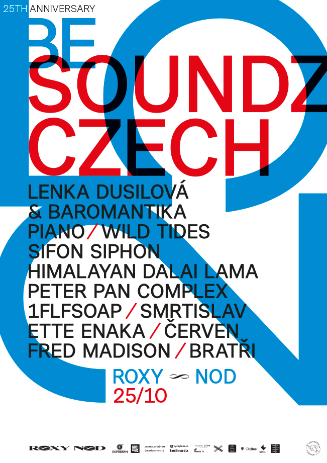 Soundz Czech v Roxy nabídne 11 kapel na pěti scénách, vystoupí Lenka Dusilová nebo Peter Pan Complex