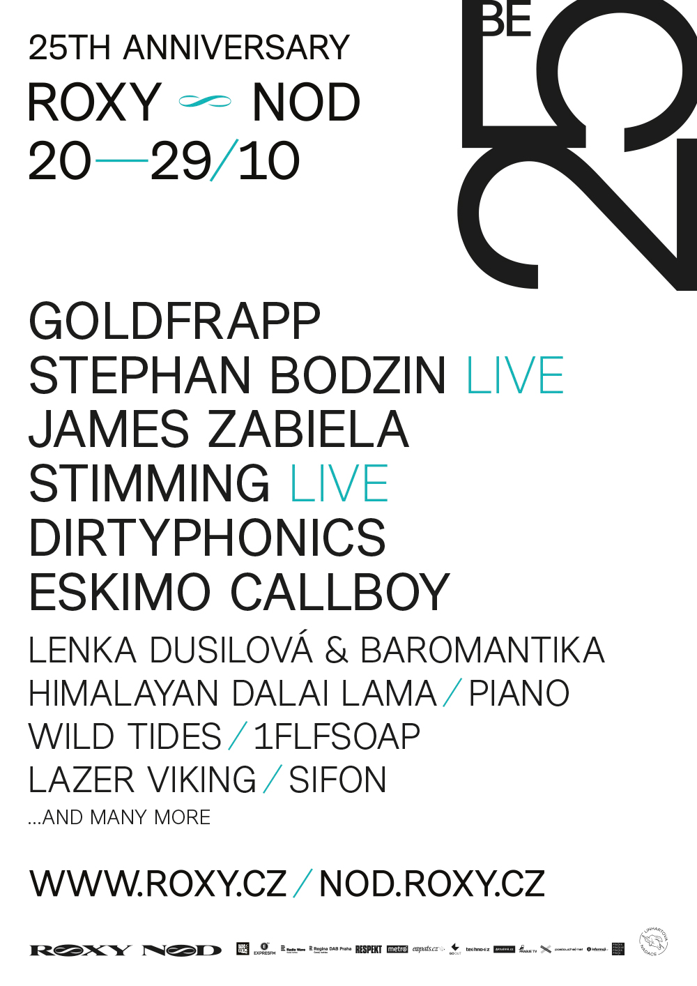 Oslavy 25. narozenin Roxy v pátek začnou, program BE25 zahájí James Zabiela