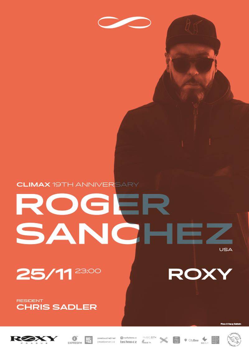 Roger Sanchez bude hostem narozenin Climaxu v Roxy