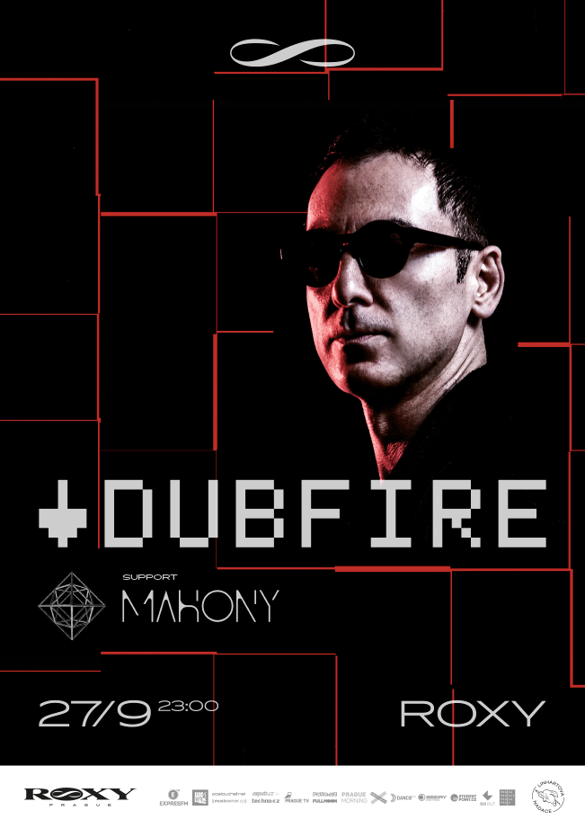 Matador elektroniky Dubfire vystoupí v září v Roxy