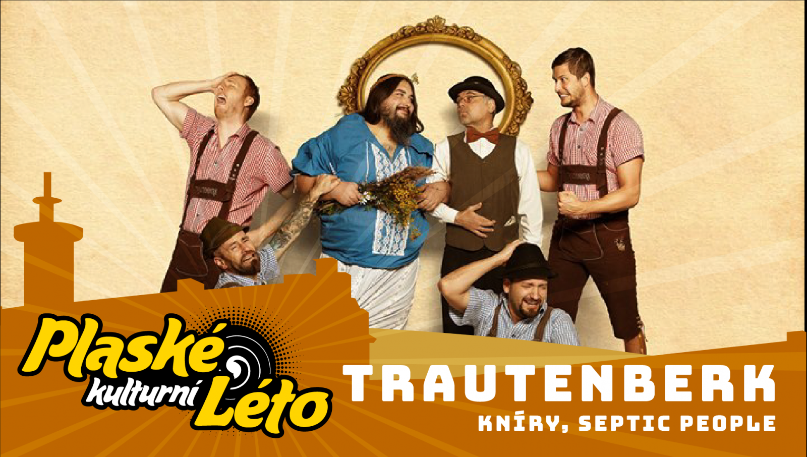 Plaské kulturní léto slibuje rock, punk, ska i folk. Zahrají Trautenberk, Visací zámek nebo Arakain