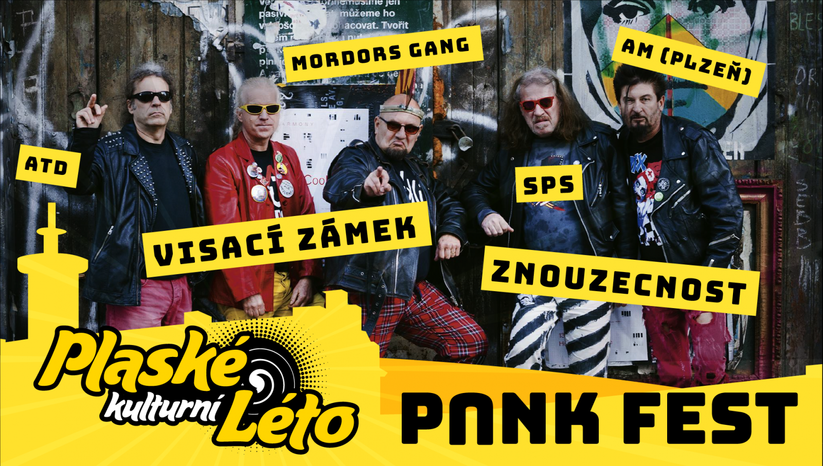 Plaské kulturní léto slibuje rock, punk, ska i folk. Zahrají Trautenberk, Visací zámek nebo Arakain