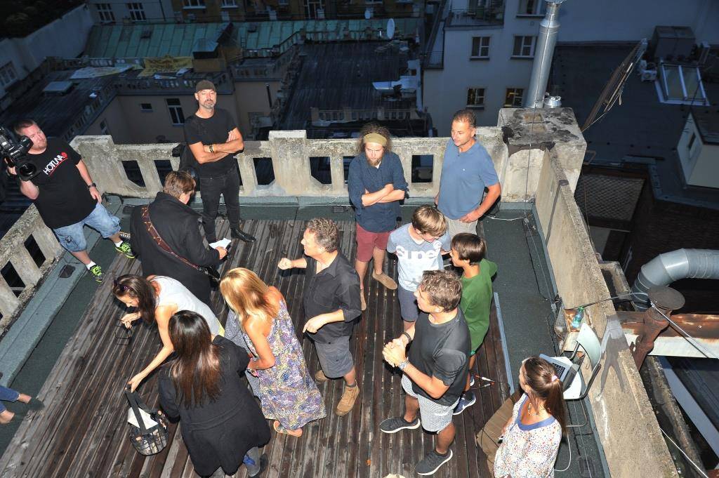 Michal Hrůza a Anna K. připravili duet. Videoklip natáčeli na střeše pražské Lucerny