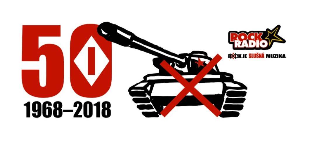 Rock Radio připomíná ruskou invazi v srpnu 1968. Z vysílání zazní dobové hity