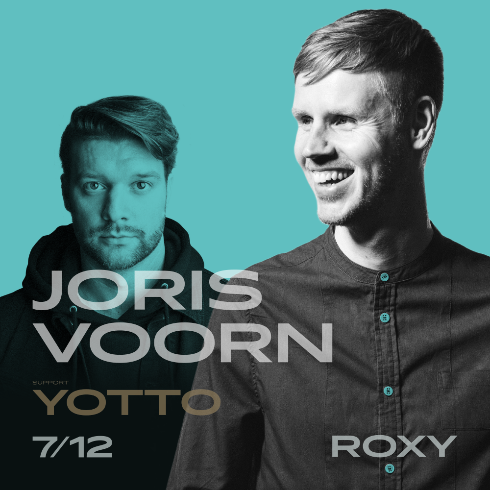 Do Roxy se vrátí Joris Voorn, ikona house music. Představí se i finský producent Yotto