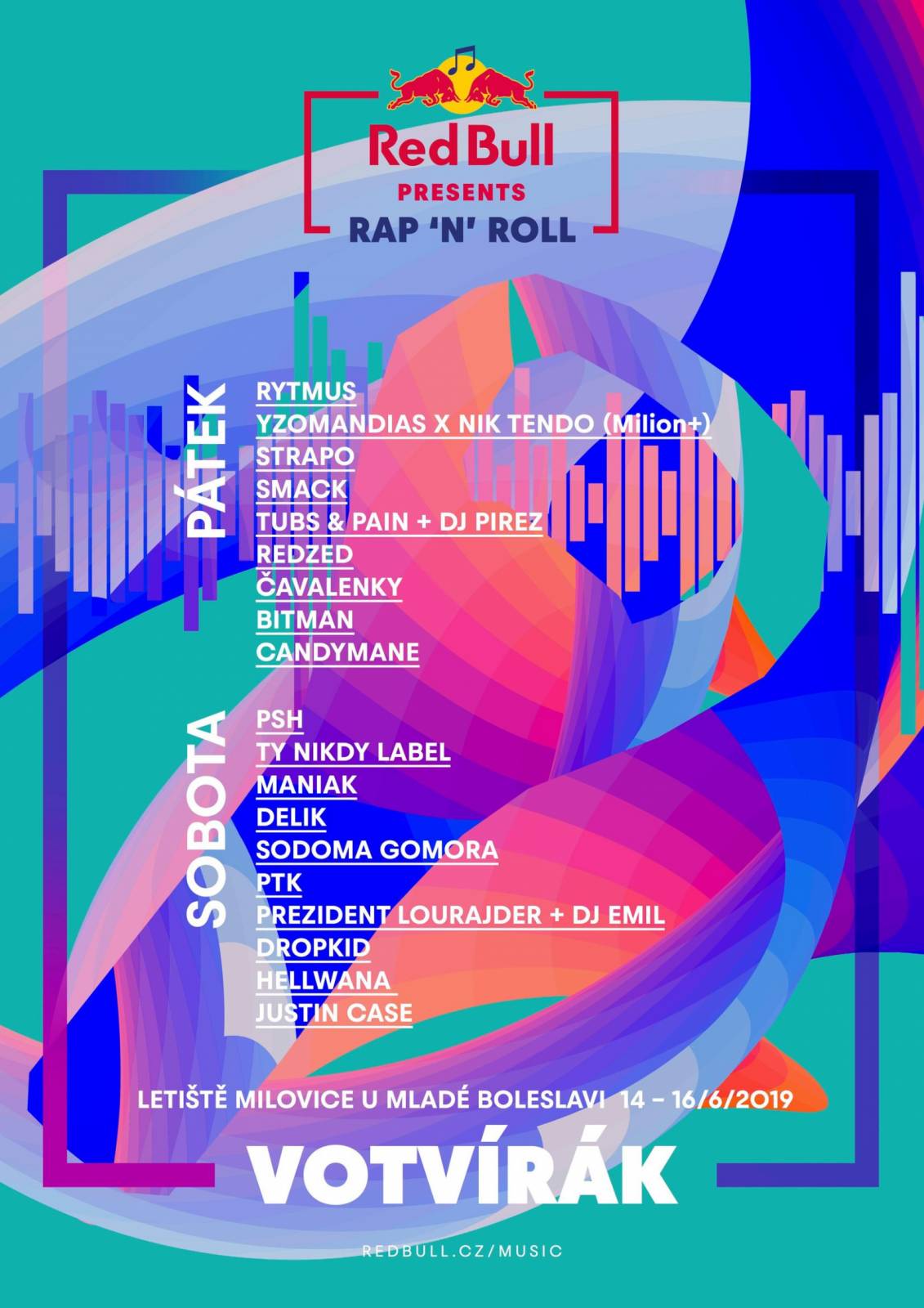 Rapová smetánka na Votvíráku. Podívejte se na celý line-up