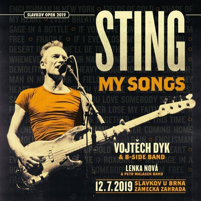 Koncert Stinga ve Slavkově u Brna se ruší. Sting je v péči lékařů