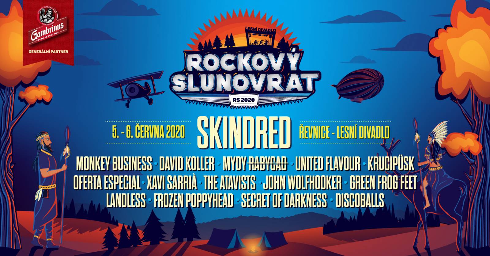 Festival Rockový Slunovrat oznamuje prvního headlinera. Přijedou Skindred