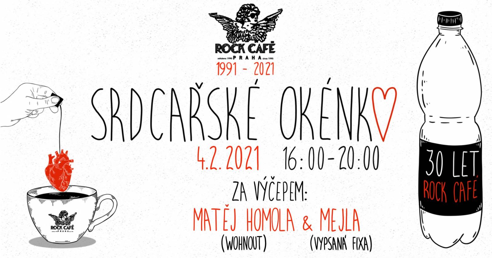 Srdcařské okénko klubu Rock Café pokračuje. Ve čtvrtek spojí síly Wohnout a vypsaná fiXa