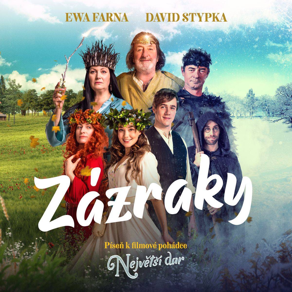 Hlas Davida Stypky neutichá. S Ewou Farnou stihl nazpívat duet k pohádce Největší dar