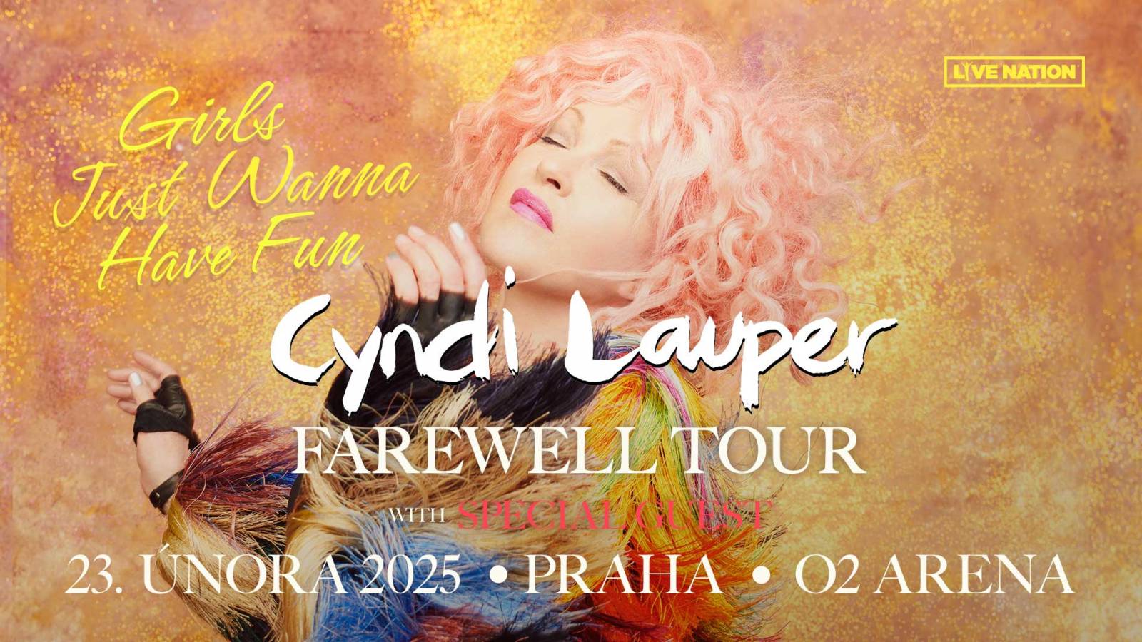 Cyndi Lauper dorazí poprvé a zřejmě naposledy do České republiky, v O2 areně zazpívá své největší hity