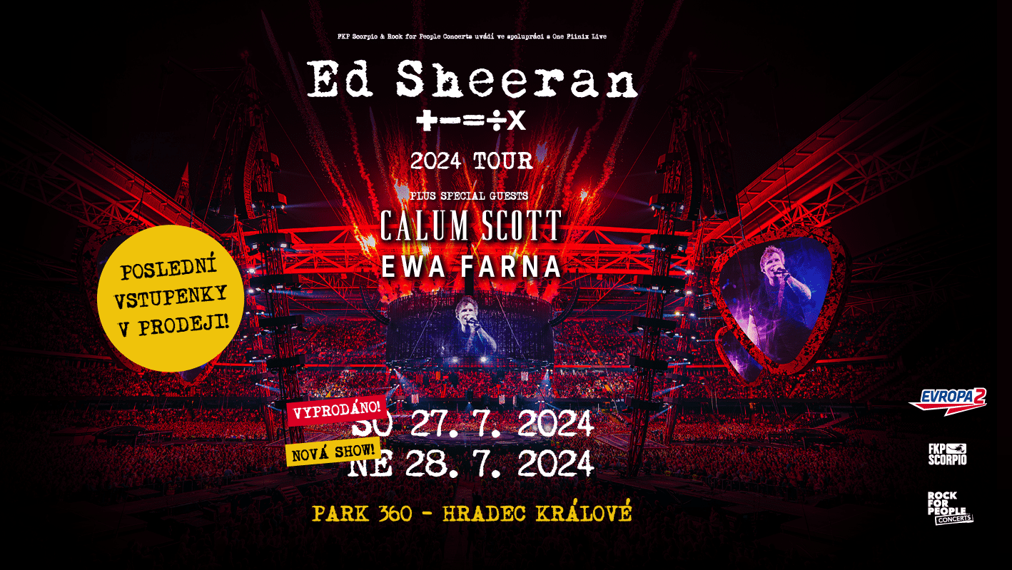 Ewa Farna neskrývá nadšení, v Hradci bude předskakovat Edu Sheeranovi