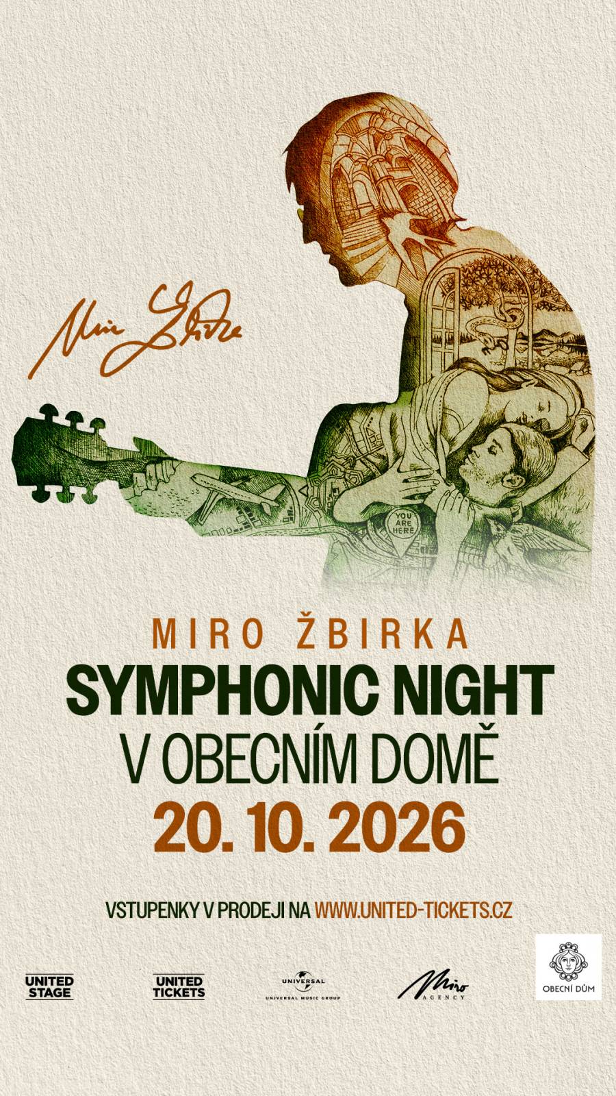 Hity Mira Žbirky rozezní Prahu. V symfonických aranžích zazní v Obecním domě příští rok v říjnu