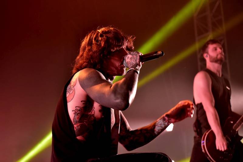 LIVE: Halový Aerodrome festival: Korn předvedli nářez, Bring Me The Horizon vizuální show