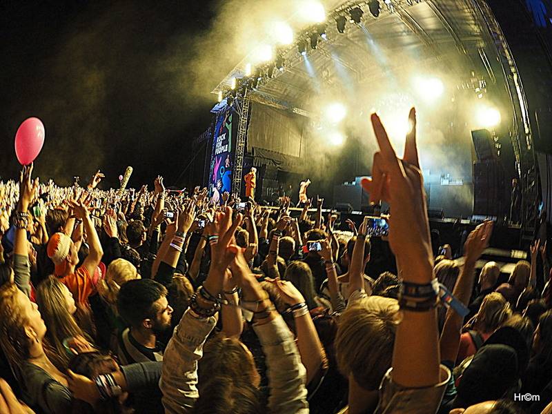 LIVE: První den Rock for People - Jihoafričtí provokatéři Die Antwoord se rozloučili pečlivě nacvičenou show
