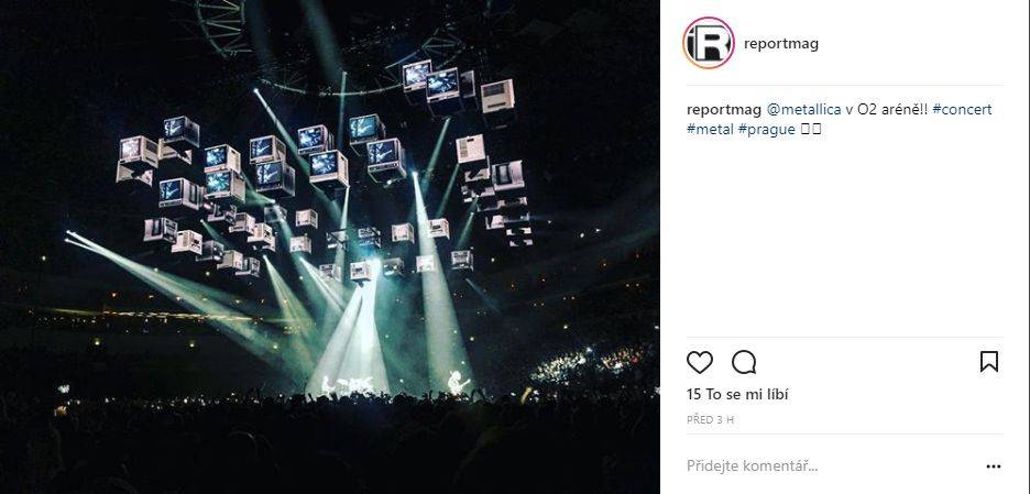 LIVE: Metallica v Praze - Velikonoční nadílka v podobě Jožina z bažin
