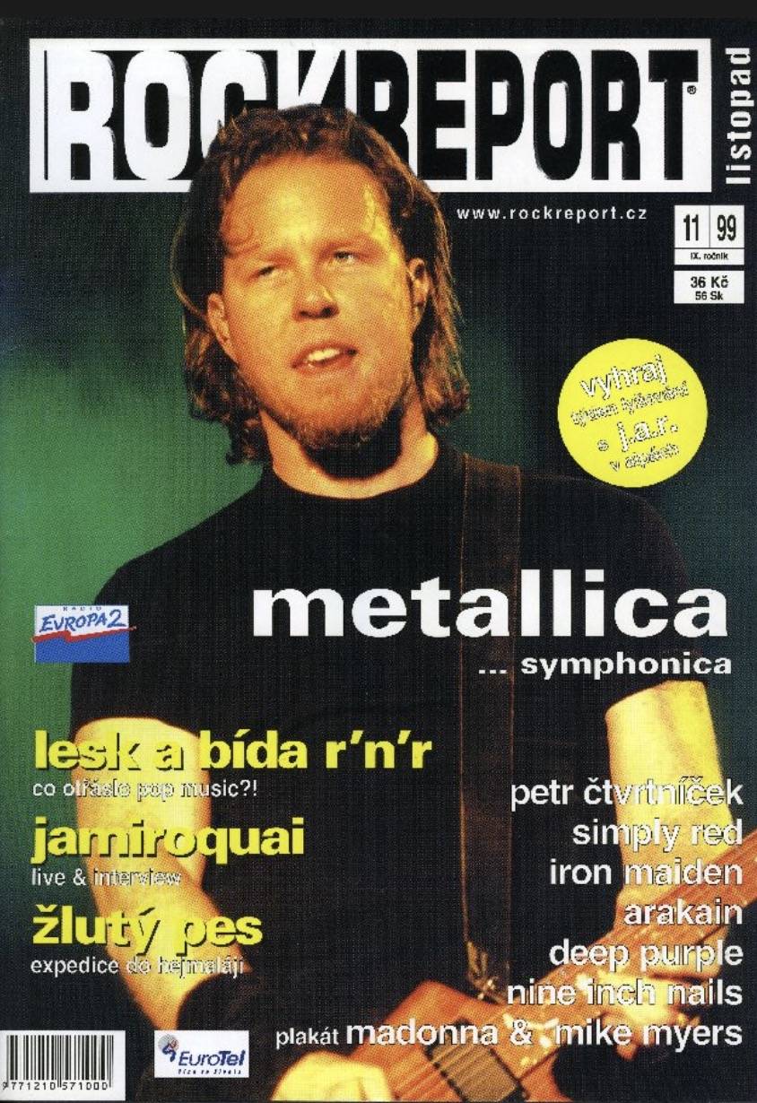 RETRO: Metallica v Praze v roce 1999 - Výbuchy, plameny a pekelné riffy