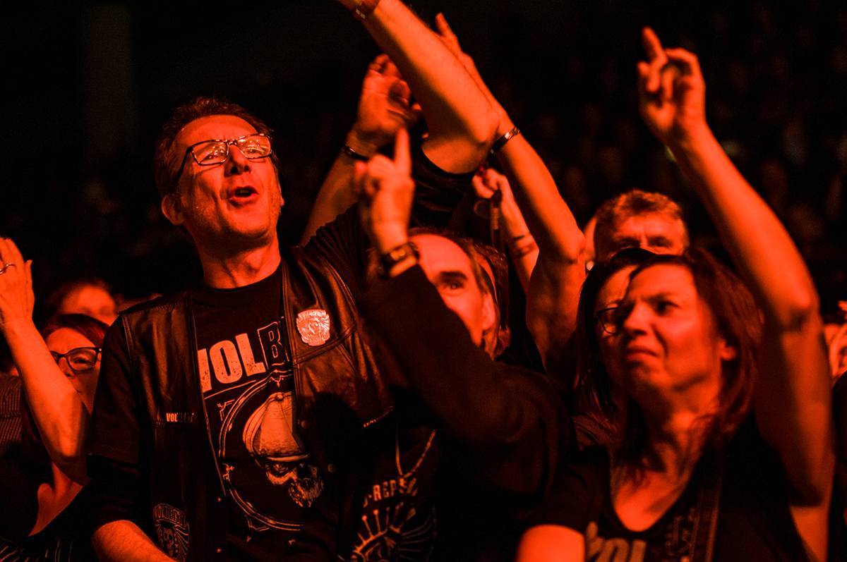 LIVE: Volbeat oslavili v Praze Halloween ve velkém stylu