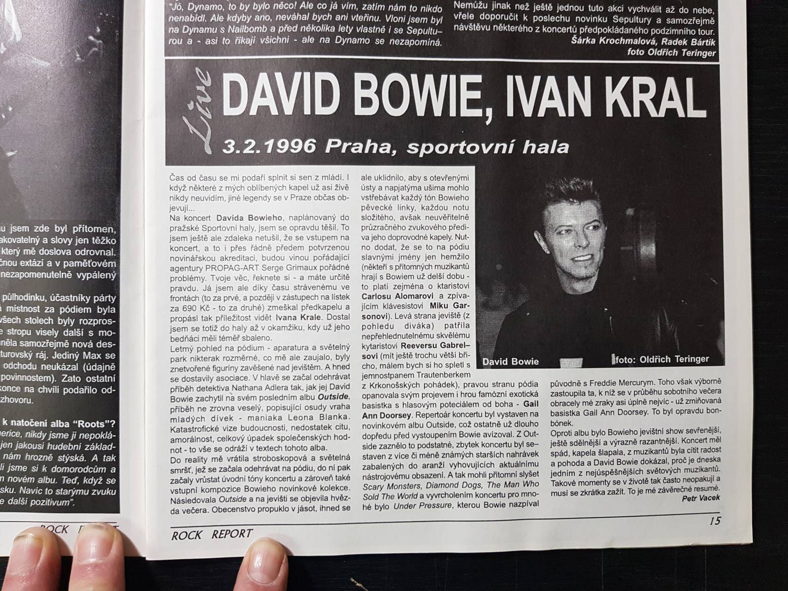 RETRO: Bowieho premiéra před českým publikem. Trvalo mu to víc než třicet let