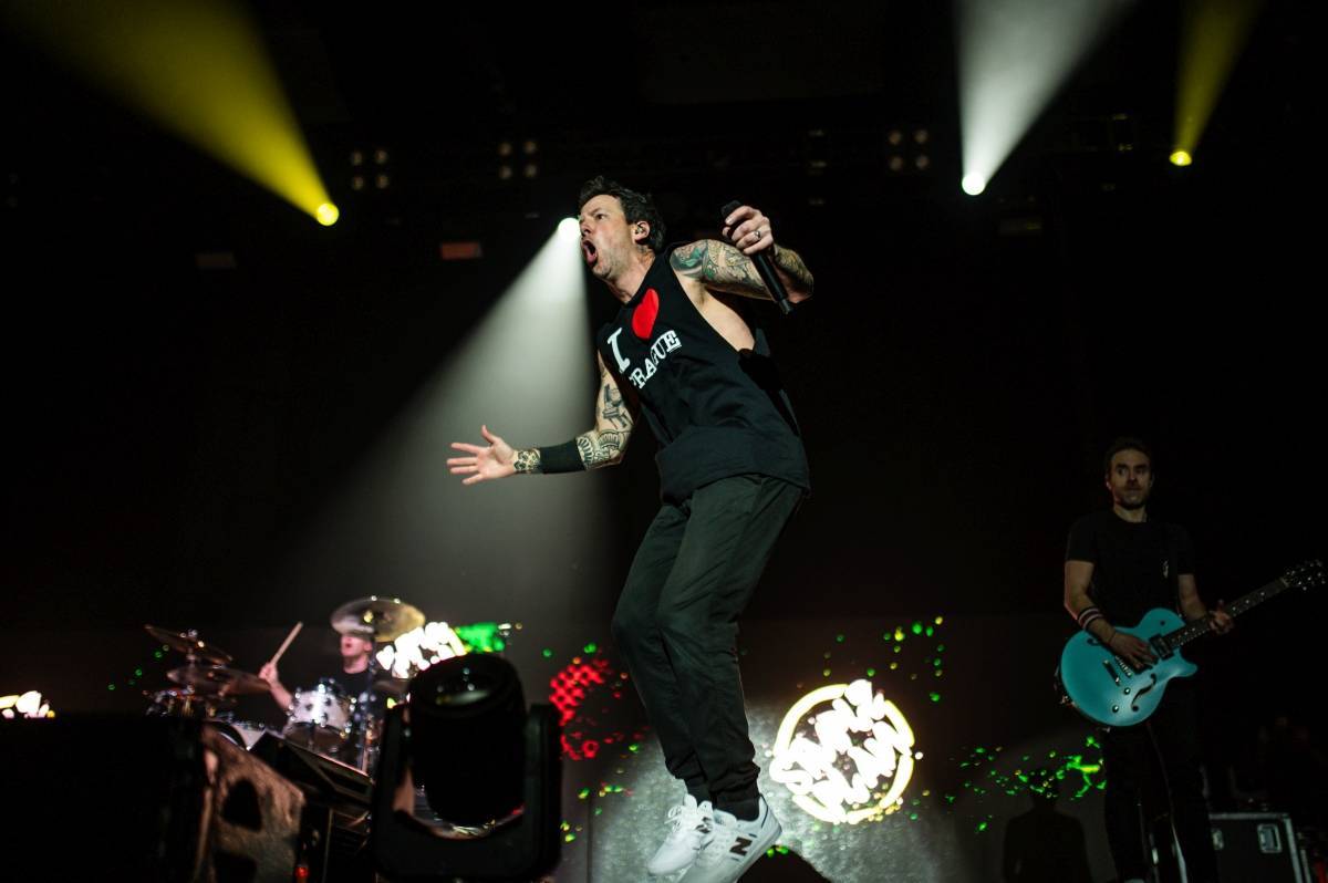 LIVE: Simple Plan jako zamlada. Kanadská parta pobláznila Prahu 