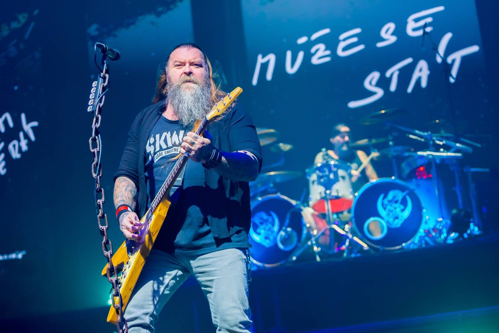 LIVE: Škwor nabídl v O2 universu třikrát řízné rockové Vánoce