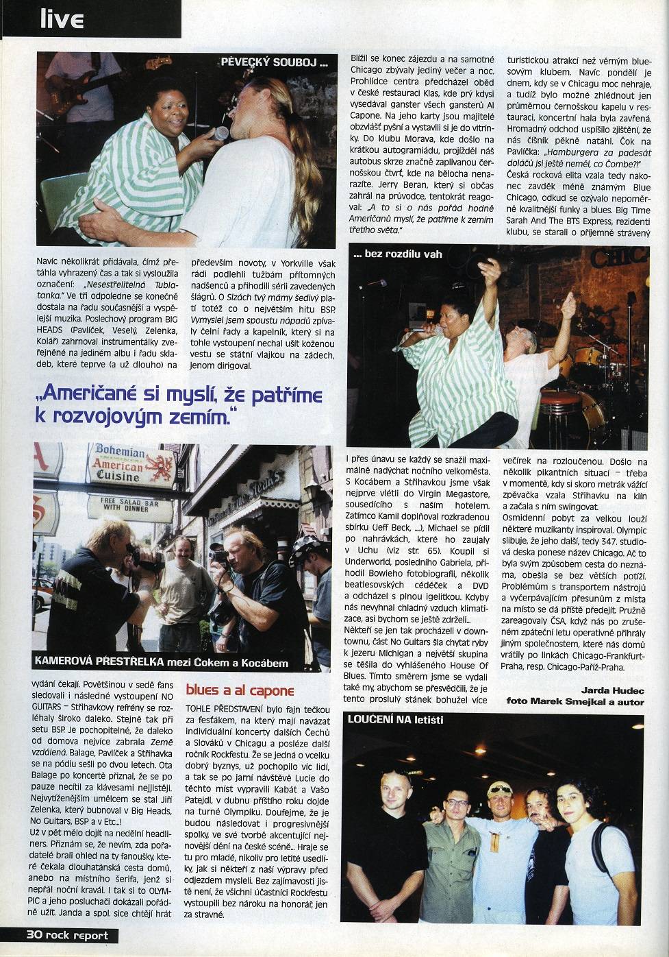 RETRO 2000 | První CS Rockfest v USA. U Chicaga krajanům zahráli Olympic, Pražský výběr, Tublatanka, BSP, Vladimír Mišík i Vlasta Redl